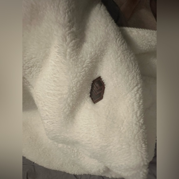 Fuzzy jacket worn once - Picture 4 of 5